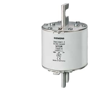 3NC33361U 3NC33371U 3NC33381U 3NC33401U 3NC33411U 3NC33421U 3NC33431U 3NC fusible 1250A 800V AC aR taille NH3