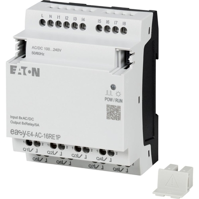 EasyE4 CPU 8DI4RO 100-240V AC/DC Source d'alimentation Clavier Interface Ethernet Des bornes de démarrage