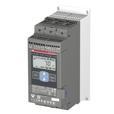 Expérience de commande de moteur sans couture avec démarreur souple 1SFA897101R7000 PSE18-600-70