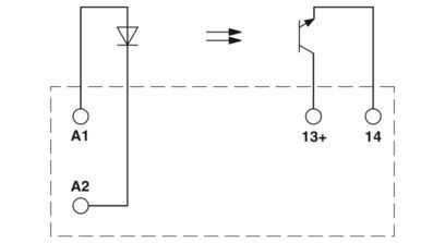 OPT-24DC/24DC/5 Relais miniature à l'état solide adapté à diverses applications 2982100