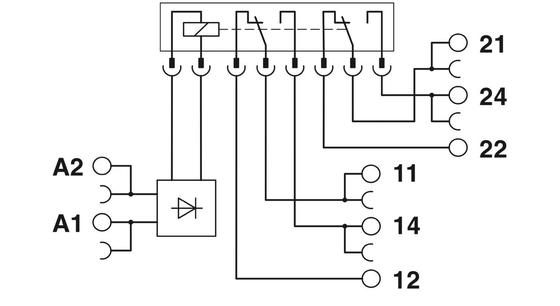 PLC-RSC-24DC/21-21 Module de relais 2967060 Le choix parfait pour l'automatisation industrielle
