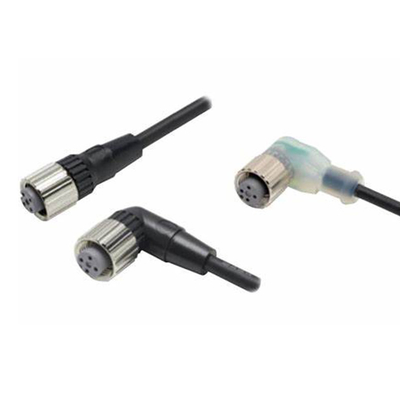 Connecteur de câble d'entrée/sortie pour connexions de qualité industrielle XS2F-D421-D80-F