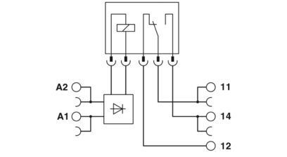 Module de relais PLC-RSC-230UC/21 facile à installer 2966207 pour l'automatisation industrielle