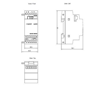 LOGO 8 AM2 RTD Module d'expansion 2AI 6ED1055-1MD00-0BA2 Le modèle parfait pour votre entreprise