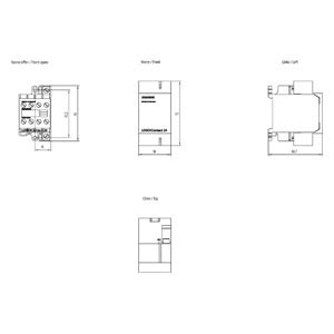 24 Module de commande programmable 6ED1057-4CA00-0AA0 pour l'efficacité du contact LOGO