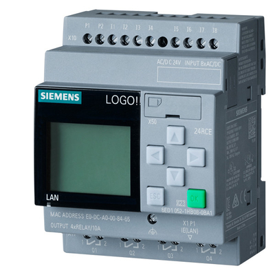LOGO 8 24RCE Module de base avec option d'affichage 6ED1052-1HB08-0BA1 à longue durée de vie