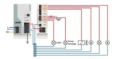 NO-R CBM E8 24DC/0.5-10A Détecteur électronique de courant réglable 0,5-10A
