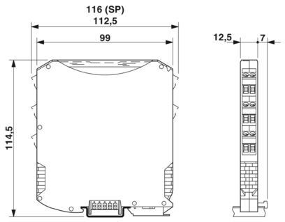MACX MCR-SL-2I-2I-ILP Isolateurs à boucle 2905280 assurant un contrôle industriel sûr