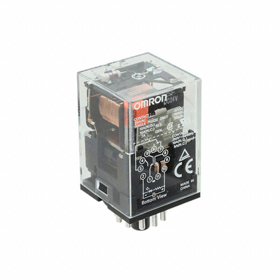 Relais intermédiaire polyvalent MKS2P DC24 BY OMZ/C pour les solutions d'automatisation industrielle