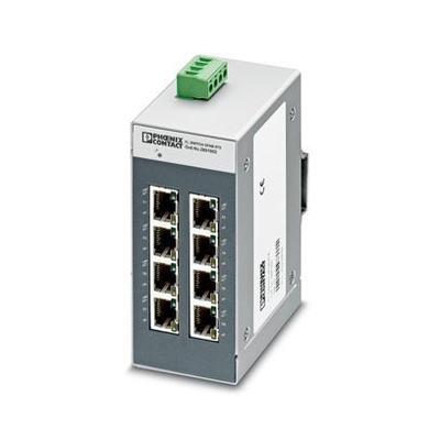 FL SWITCH SFNB 8TX Commutateur Ethernet industriel 2891002 avec options de montage flexibles