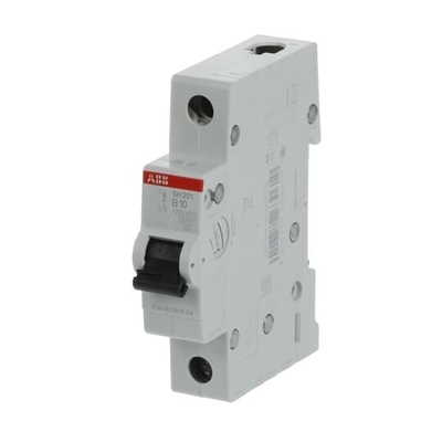 1 pôle MCB SH201-B10 Disjoncteur miniature Courant nominal 10A
