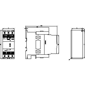 3RW30 Taille de démarrage souple S3 Terminals à vis de contournement pour une installation facile 3RW3046-1BB04
