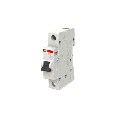 1P BCD courbe MCB SH201-B25 disjoncteur miniature 25A pour les applications industrielles
