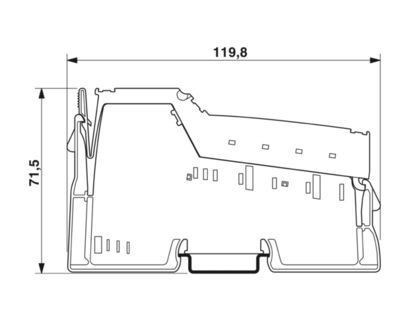 2702495 Module analogique IB IL AI 4/I/4-20-ECO Parfait pour les systèmes d'automatisation industrielle
