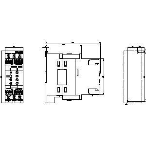 S2 Taille 3RW4038-1BB04 Démarreur souple avec terminaux à vis et fonction de contournement