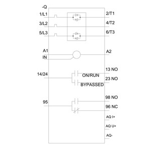 3RW5073-6AB04 SIRIUS Soft Starter Taille S12 avec bornes de type vis et sortie analogique