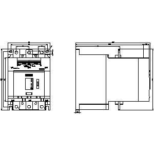 3RW5073-6AB04 SIRIUS Soft Starter Taille S12 avec bornes de type vis et sortie analogique
