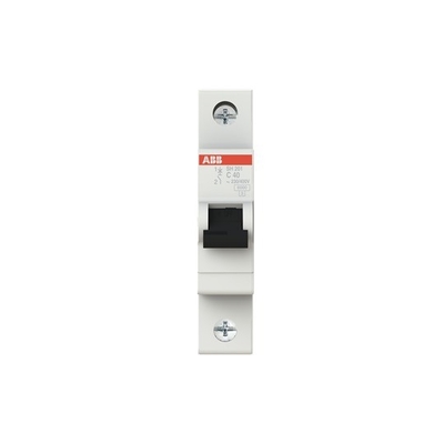 40 A MCB SH201-C40 Disjoncteur miniature Nombre de pôle 1 Fréquence nominale Hz 50