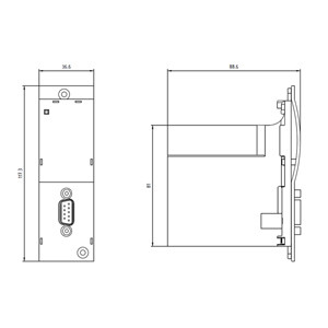 Module de communication pour le démarreur 3RW44 3RW4900-0KC00