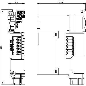 3RW5980-0CR00 Module de communication Modbus RTU pour une communication industrielle en douceur