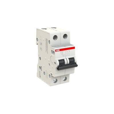 Disjoncteur miniature 20A C avec courbe BCD et fréquence 50Hz MCB SH201-C20NA