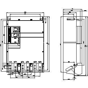Siemens 3RW5553-6HA14 SIRIUS Démarreur souple taille 5 Terminal à vis pour un démarrage en douceur