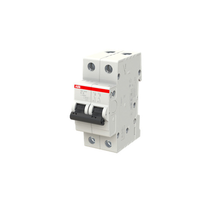 2P MCB SH202-C6 Disjoncteur miniature Voltage nominal 220 C 6 Nombre de pôles