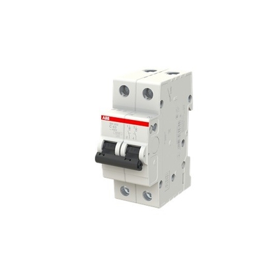 MCB SH202-C63 Disjoncteur miniature 2P C Fréquence nominale Hz 50 Courant nominal 63A