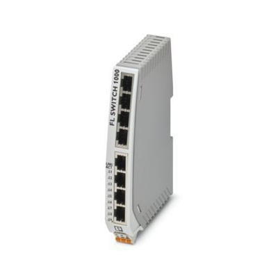 FL SWITCH 1008N Commutateur Ethernet industriel avec sécurité réseau améliorée