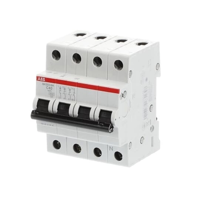 MCB SH203-C40NA Disjoncteur miniature 3 NP C Fréquence nominale Hz 50 40A Courant nominale