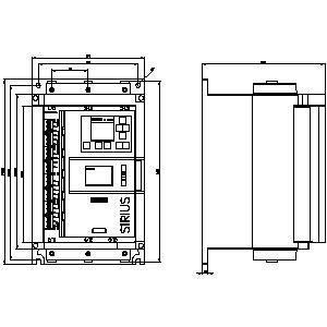 3RW5525-1HA14 SIRIUS Terminals à vis de taille 2 pour les démarreurs souples pour les applications industrielles