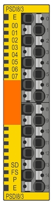 AXL SE PSDI8/3 Phoenix Module de sécurité de contact Niveau de protection IP20 pour le client