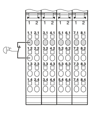 Module de sécurité de contact Phoenix IL 24 PSDI 8-PAC 2985688 avec niveau de protection IP20