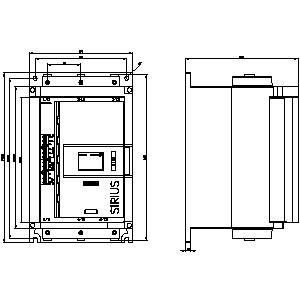 3RW5226-1AC14 SIRIUS Terminals de type vis à démarrage souple et sortie analogique pour polyvalent