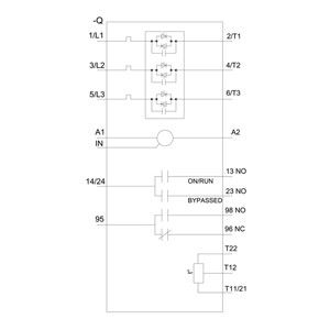 3RW5216-1TC14 SIRIUS Démarreur souple pour les bornes à vis de commande du moteur Sortie thermistorique