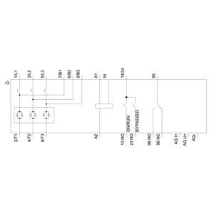 Siemens 3RW5148-1XC14 SIRIUS Soft Starter avec sortie analogique taille 4 terminaux à vis
