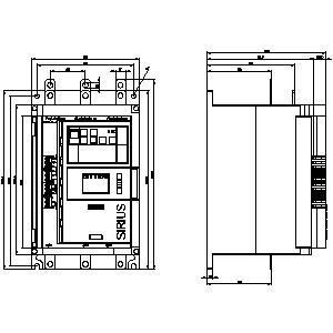 HMI standard SIRIUS Débutant souple Taille 3 terminaux à vis Sortie analogique 3RW5135-1XC14-0S