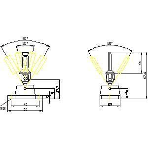 Actuateur à rayon universel de 67 mm 3SE5000-0AV07-1AK2 Technologie avancée et durable