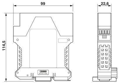 Ethernet Hart Multiplexer GW PL ETH/BASIC-BUS Le choix des pièces détachées d'automatisation