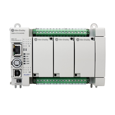 2080-LC70-24QBB Micro870 24 Contrôleur I/O ENet/IP pour les solutions d'automatisation industrielle