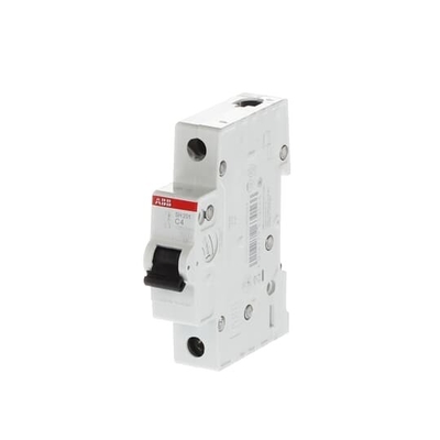 1P MCB SH201-C4 Disjoncteur miniature Nombre de pôle 1 220V Voltage nominal 220