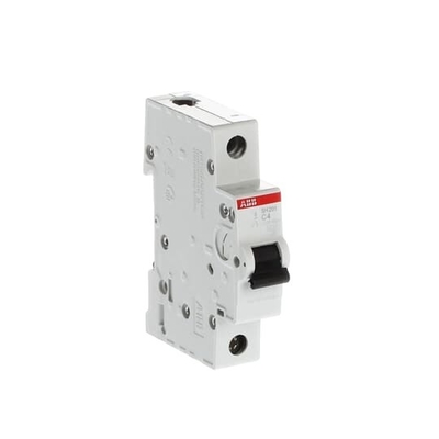 1P MCB SH201-C4 Disjoncteur miniature Nombre de pôle 1 220V Voltage nominal 220