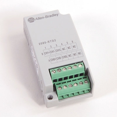 2080-RTD2 Micro800 2 canaux RTD plug-in équipé d'une autre interface de communication