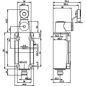 3SE51140CH011AC5 Actuateur à virage partiel pour un positionnement précis dans les applications industrielles