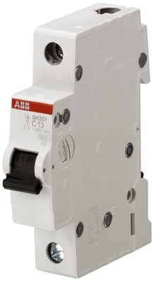 MCB SH201-D0.5 Disjoncteur miniature 1P D 0.5 A Adapté à diverses applications