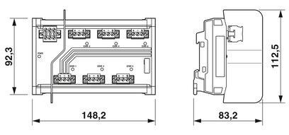 2316307 Pièces détachées d'automatisation Coupler FB-6SP pour systèmes d'automatisation industrielle