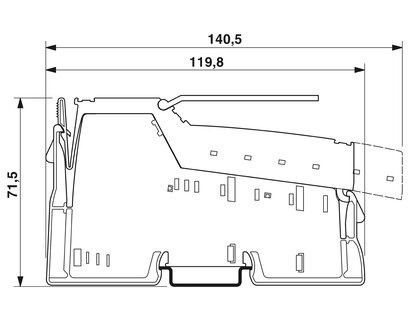 2700994 Phoenix Contact Automatisation pièces détachées Module de sécurité IB IL 24 PSDI 16-PAC