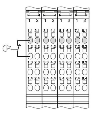 2700994 Phoenix Contact Automatisation pièces détachées Module de sécurité IB IL 24 PSDI 16-PAC