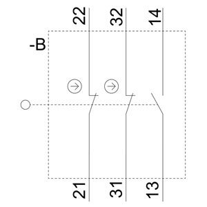 Commutateur de position en plastique pour actionneur séparé 3SE5232-0QV40 pour applications industrielles