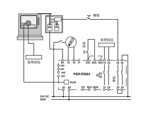 Afin d'éviter les risques liés à l'utilisation d'un équipement de sécurité de type PSR-SPP-24DC/RSM4/4X1, les équipements de sécurité de type PSR-SPP-24DC/RSM4/4X1 doivent être équipés d'un dispositif de sécurité de type PSR-SPP-24DC/RSM4/4X1 qui permet d'éteindre la charge de contact.